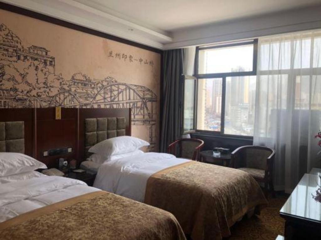 Lanzhou Hualian Hotel Buitenkant foto
