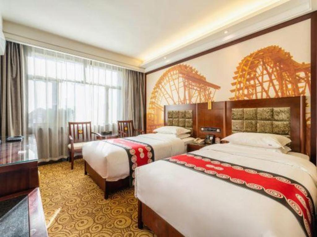 Lanzhou Hualian Hotel Buitenkant foto