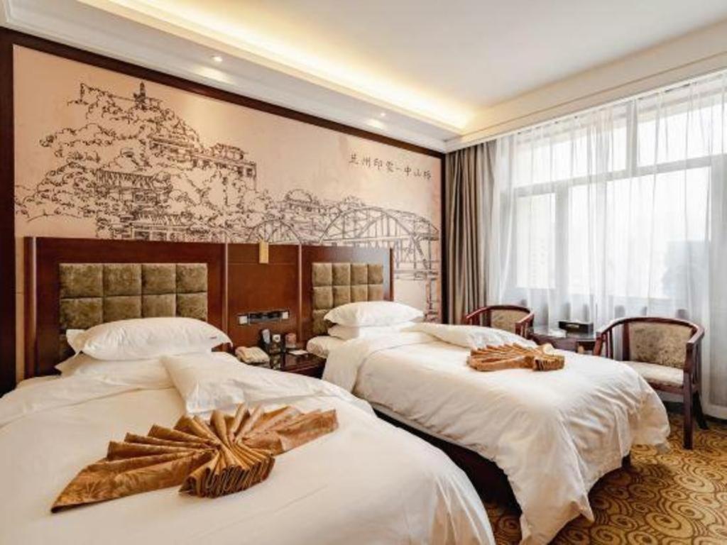 Lanzhou Hualian Hotel Buitenkant foto