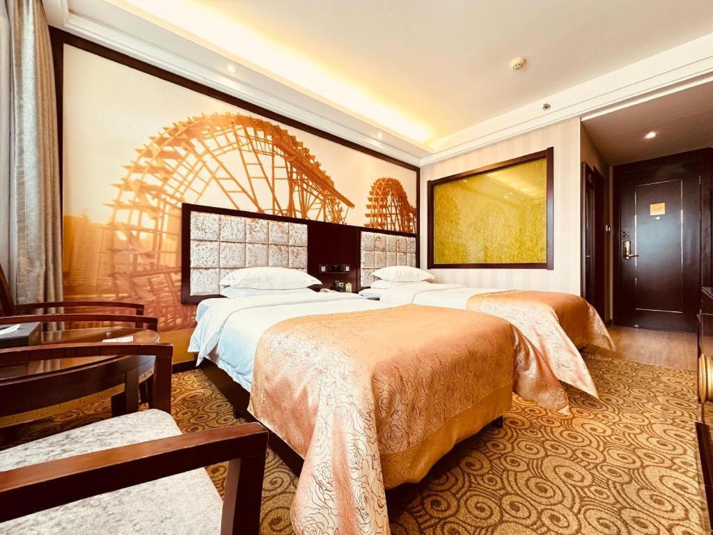 Lanzhou Hualian Hotel Buitenkant foto