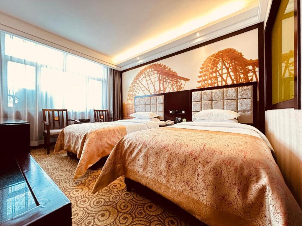Lanzhou Hualian Hotel Buitenkant foto